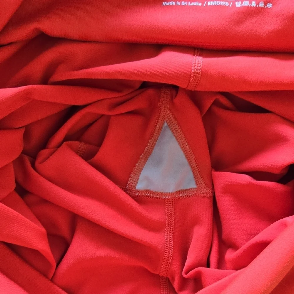 Outdoor Voices Bright Red Leggings Athletic Athleasure XXXL